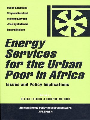 cover image of Energy Services for the Urban Poor in Africa